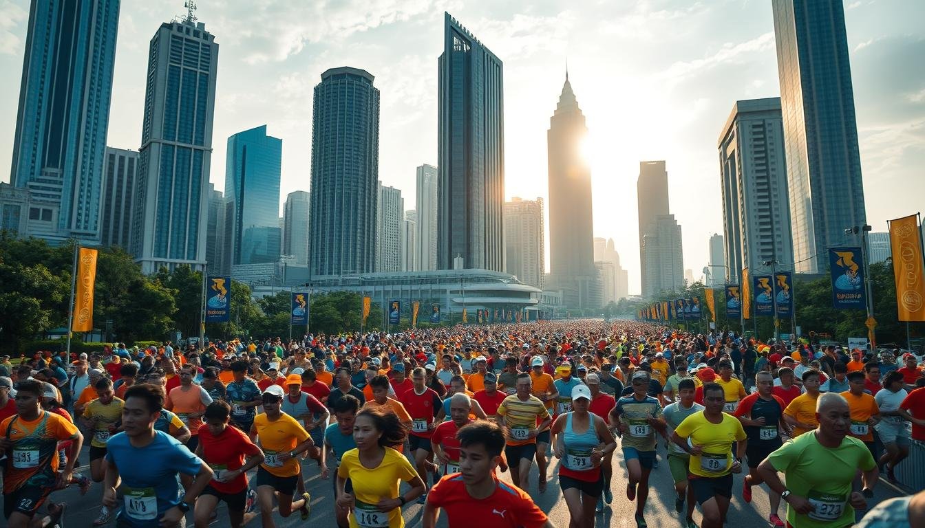 30 Ribu Peserta Ramaikan Jakarta International Marathon 2025