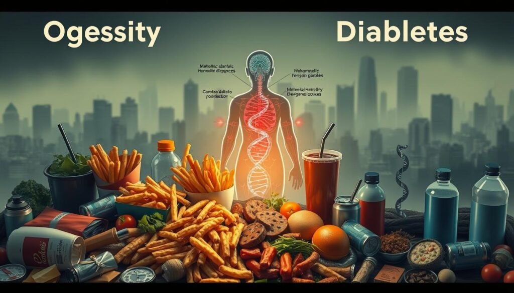 penyebab obesitas dan diabetes