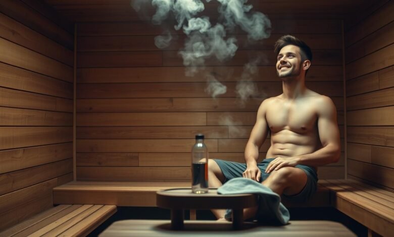 sauna HGH